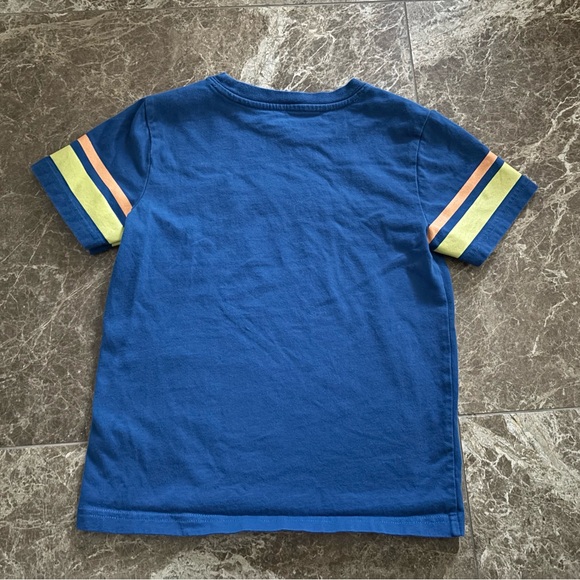 Boys Blue Surf Graphic T-Shirt - Picture 2 of 2